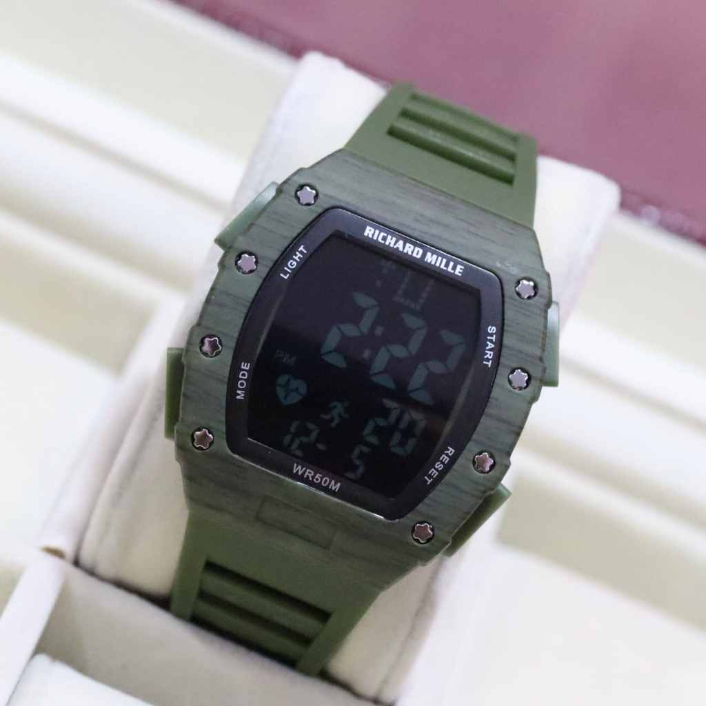 JAM TANGAN PRIA FASHION RM668 DIGITAL