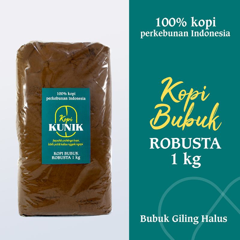 

Kopi Bubuk Robusta 1KG