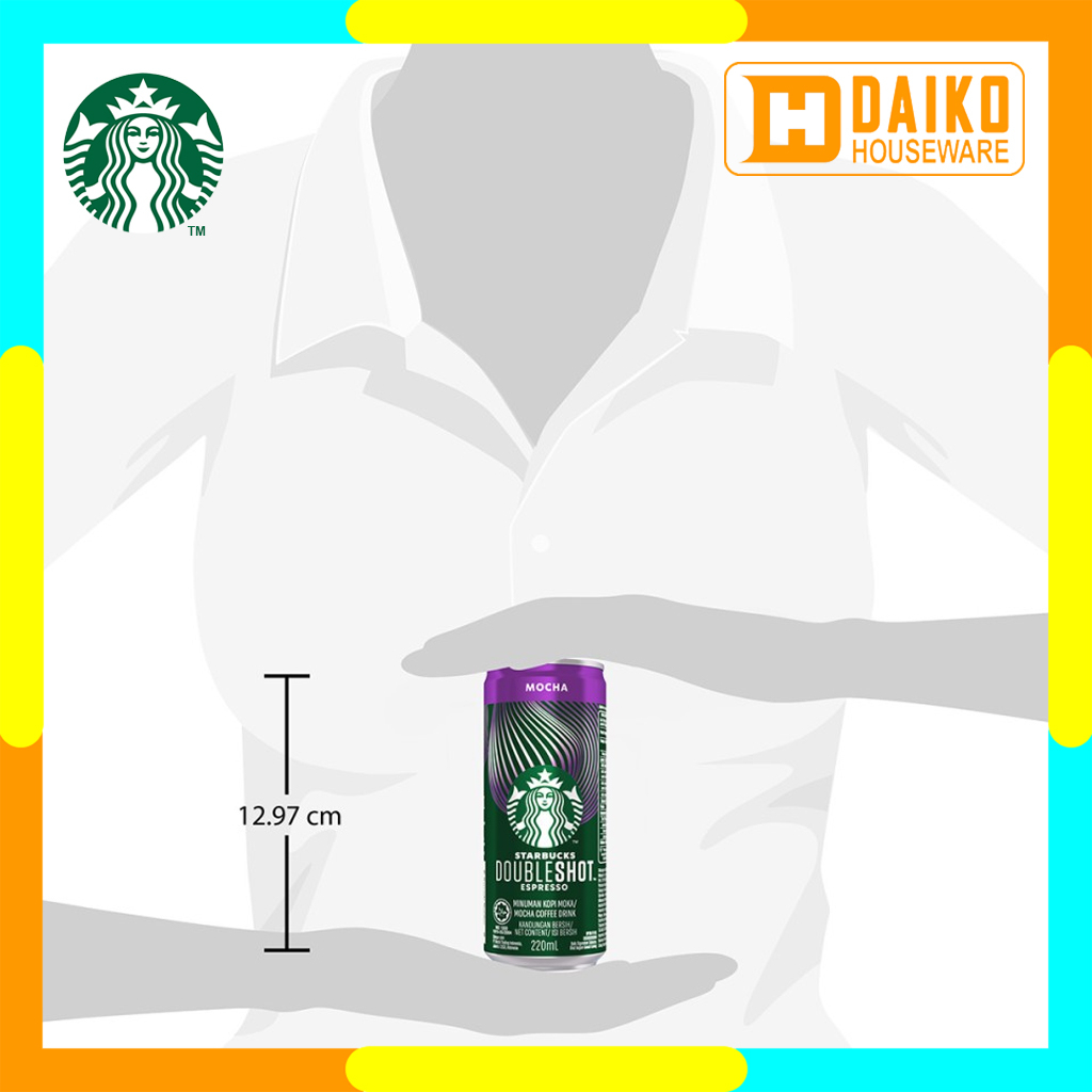 Kopi Instan Starbucks Doubleshot Espresso Kaleng 220ml Can Instant Coffee Ready To Drink