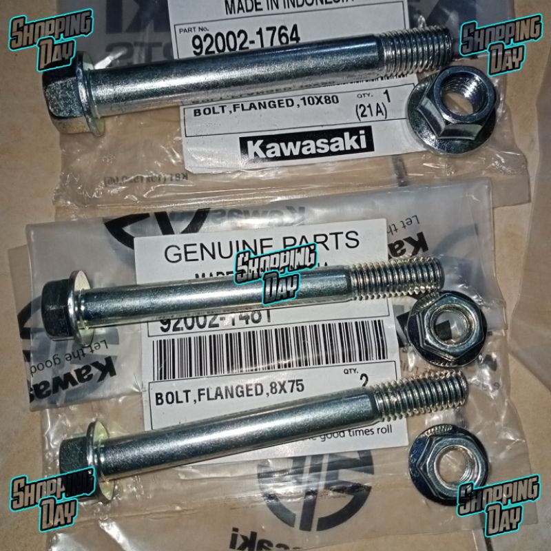 Baut mesin atas baut dudukan mesin atas ninja rr ORIGINAL