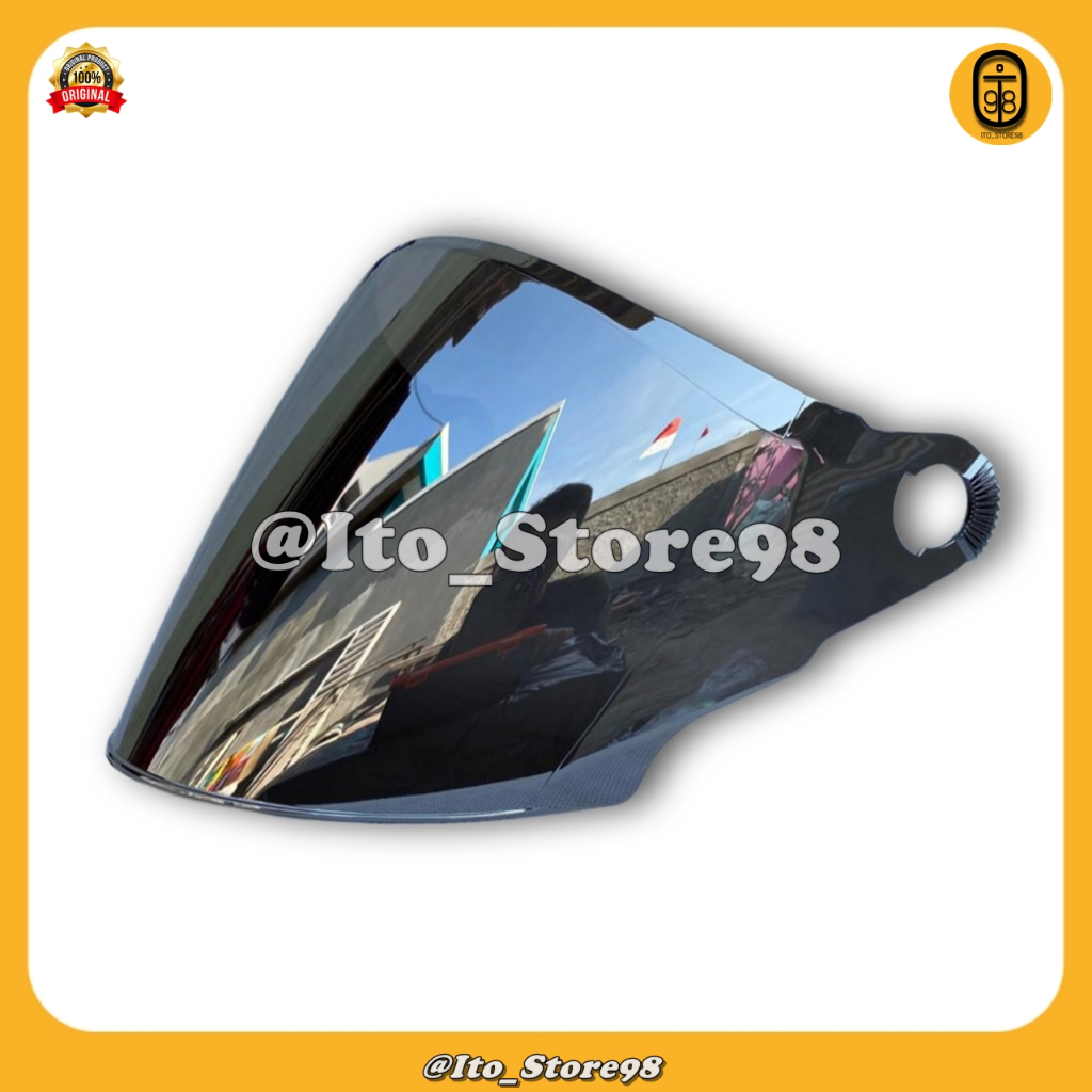 Kaca Helm MDS Sigma/ Specta/ Fido/ Infinity/ Sport R3/ Reflector Visor Norisk Pnp (Pas Langsung Pasa