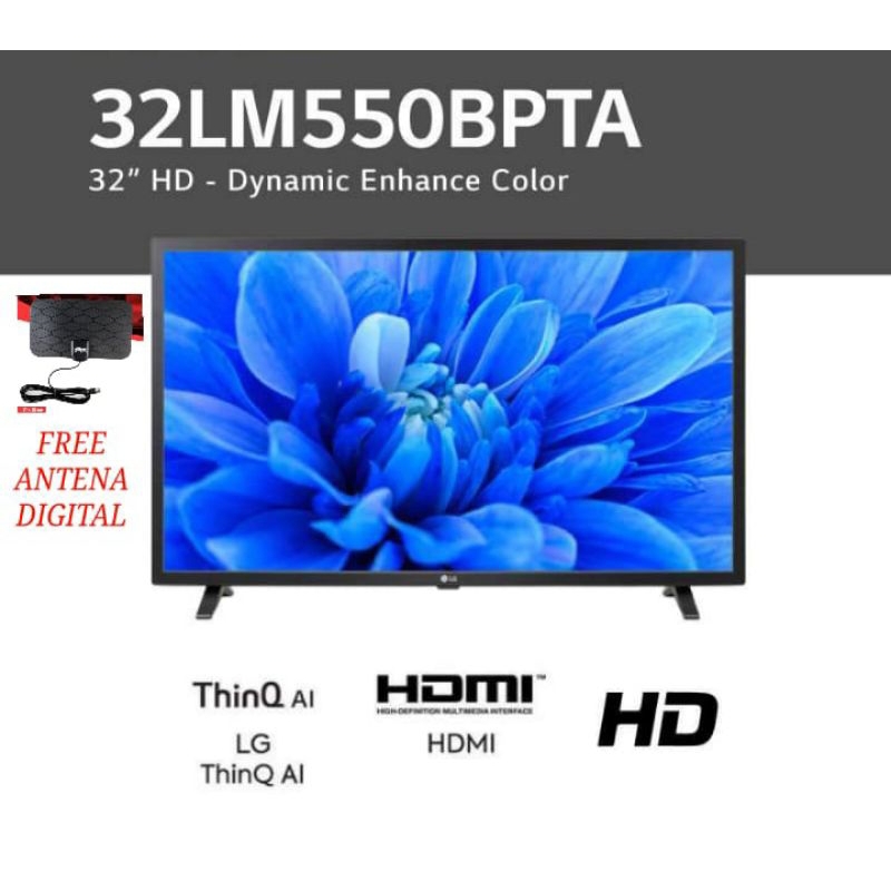 TV Digital LG 32"+bonus antena digital#New#Murah