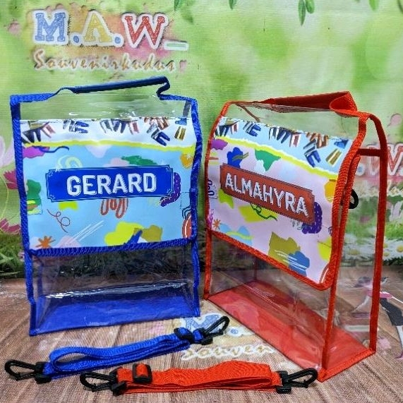 

Tas Souvenir ulang tahun / jinjing Mika Selempang / Goodiebag / Tas Ultah / tas Souvenir / tas mika