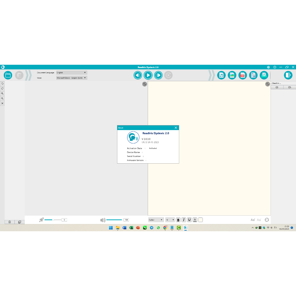 Readiris Dyslexic 2023 Full Version Software Learning Aid Technology