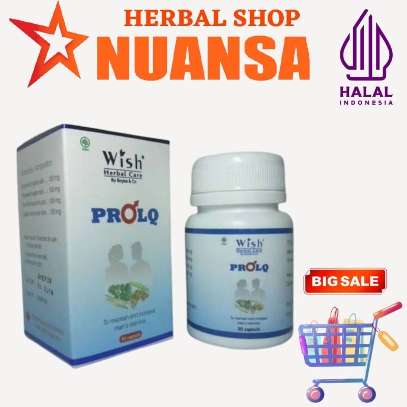 WISH PRO LQ Dr BOYKE SUPLEMEN PENUNJANG STAMINA PRIA PRO LQ ASLI BOYKE