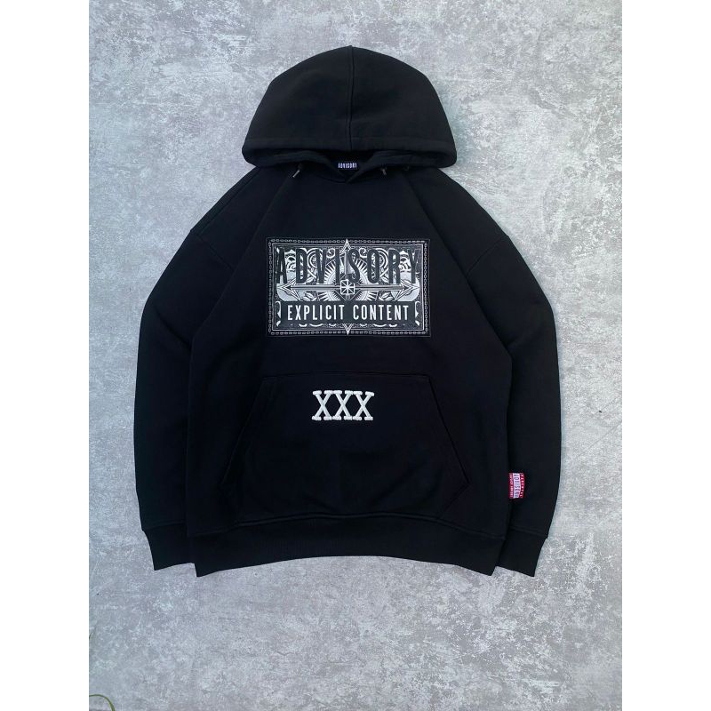 hoodie ADVISORY bordir original like new