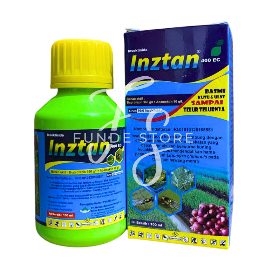 INZTAN INSEKTISIDA BAHAN AKTIF BUPROFEZIN DAN ABAMEKTIN 400 EC 100ml