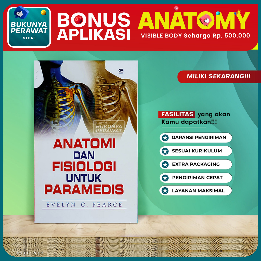 BUKU ANATOMI FISIOLOGI PARAMEDIS UNTUK PERAWAT - BUKU ANFIS SUPER PREMIUM