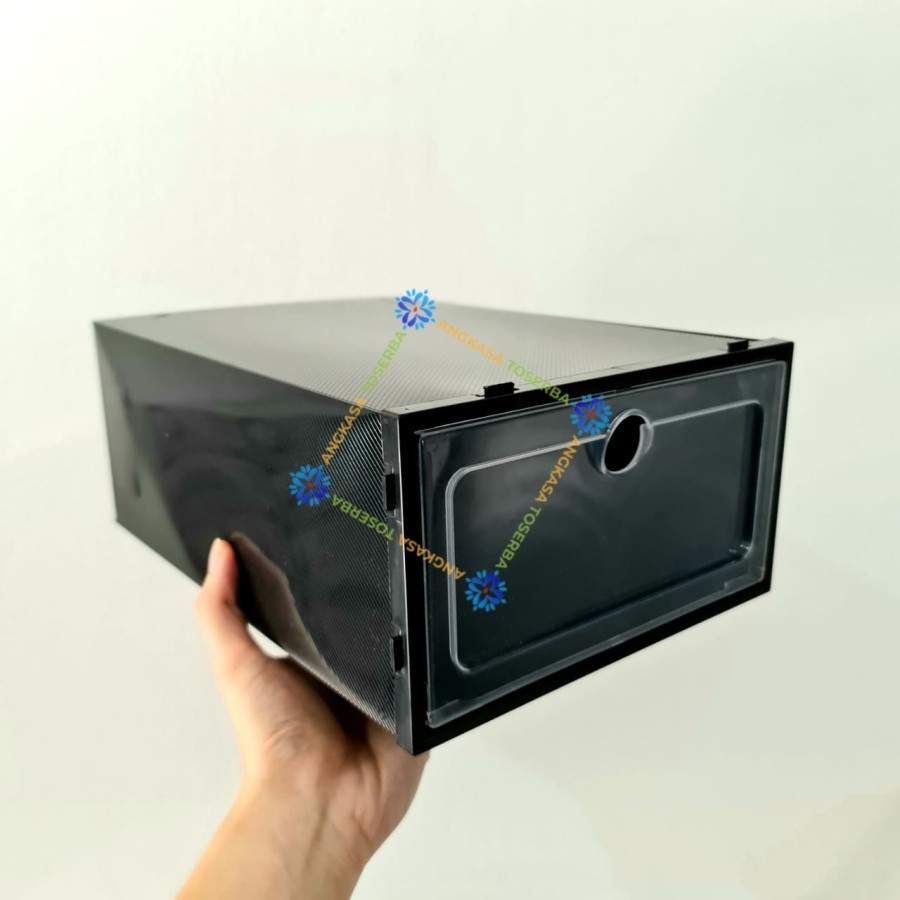 kotak sepatu transparan kotak sepatu serbaguna kotak sepatu tumpuk kotak sepatu plastik