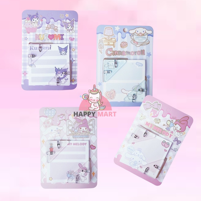 

Notes Sanrio multifunctional clip kuromi / cinnamoroll / melody