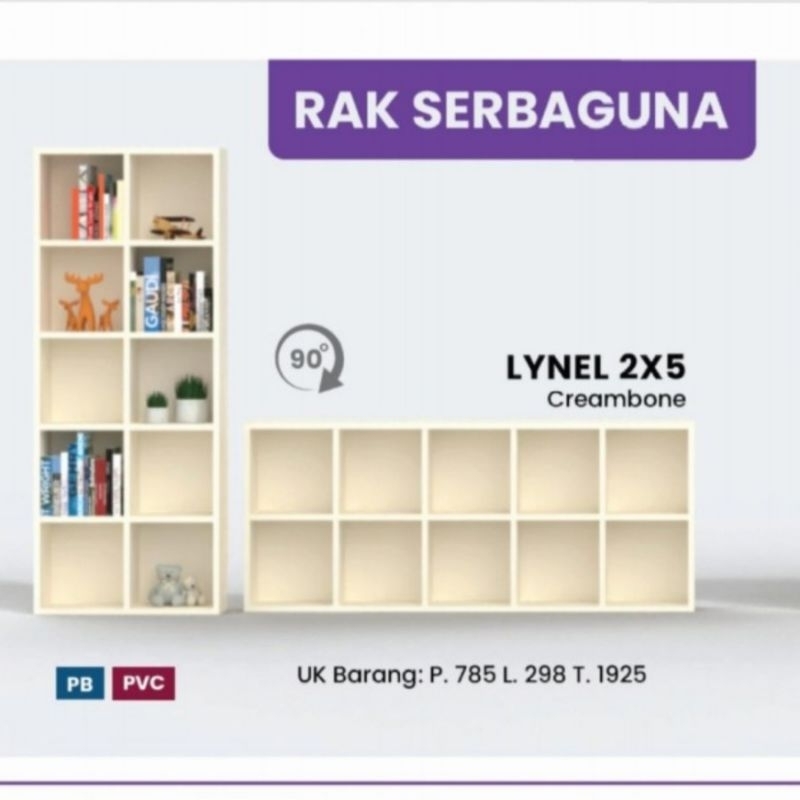 Rak Buku minimalis / Rak Buffet TV / Rak Multifungsi / Rak pajangan
