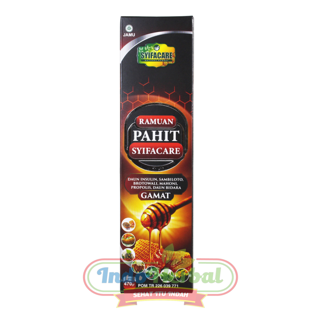 Madu Ramuan Pahit SYIFACARE 470gr - Madu HitamPahit