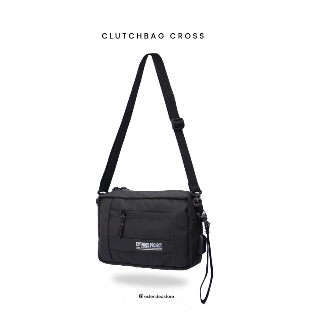 Clutch Bag Pria Waterproof Tas Selempang Pria Pouch Sling Bag Anti Air Hand bag Pria Extended Croos