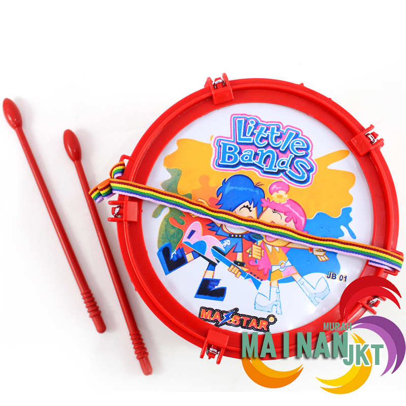 MAINANKEI MAINAN ANAK DRUM JB01 LITTLE BANDS MAINAN ANAK MUSIK EDUKASI