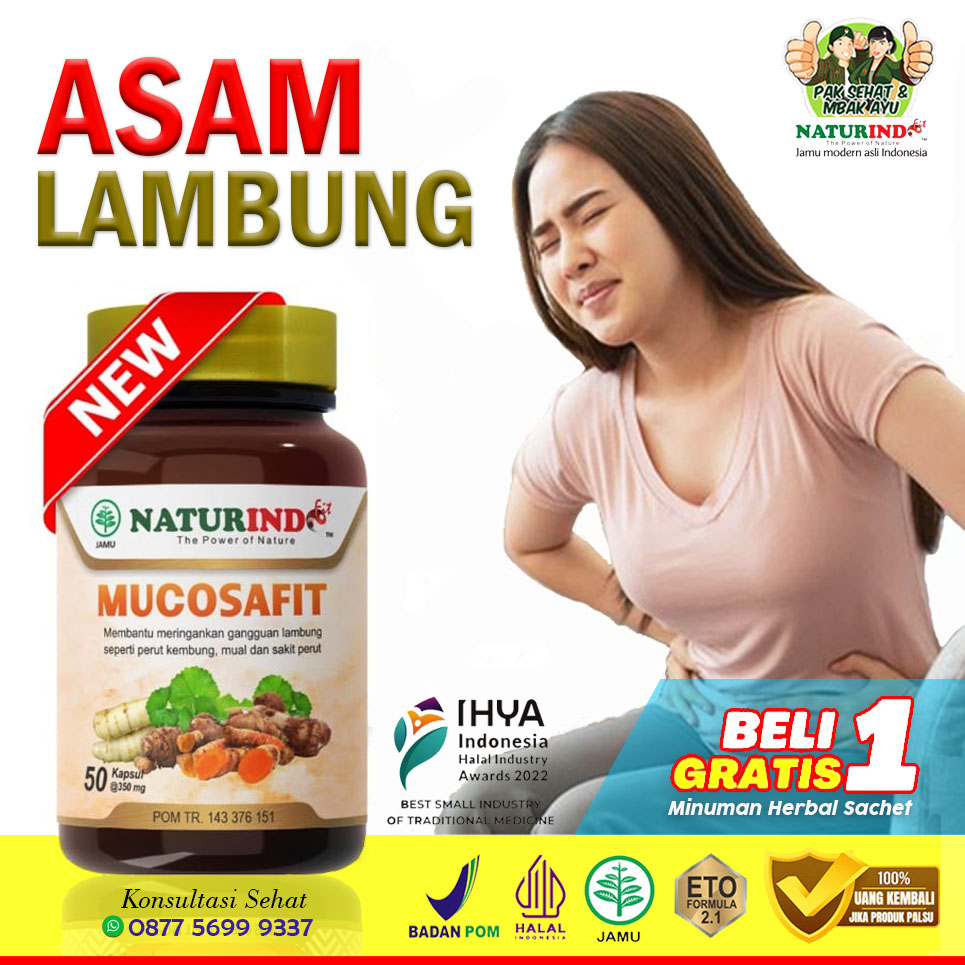 mucosafit, Obat Herbal Asam lambung