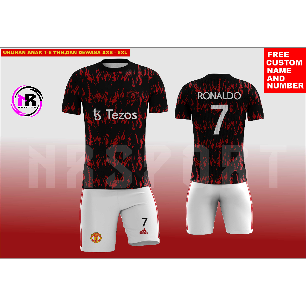 JERSEY PRINTING MANCHESTER UNITED TRAINING 2023/STELAN MAN UNITED PREMIUM/JERSEY PANJANG & PENDEK MA