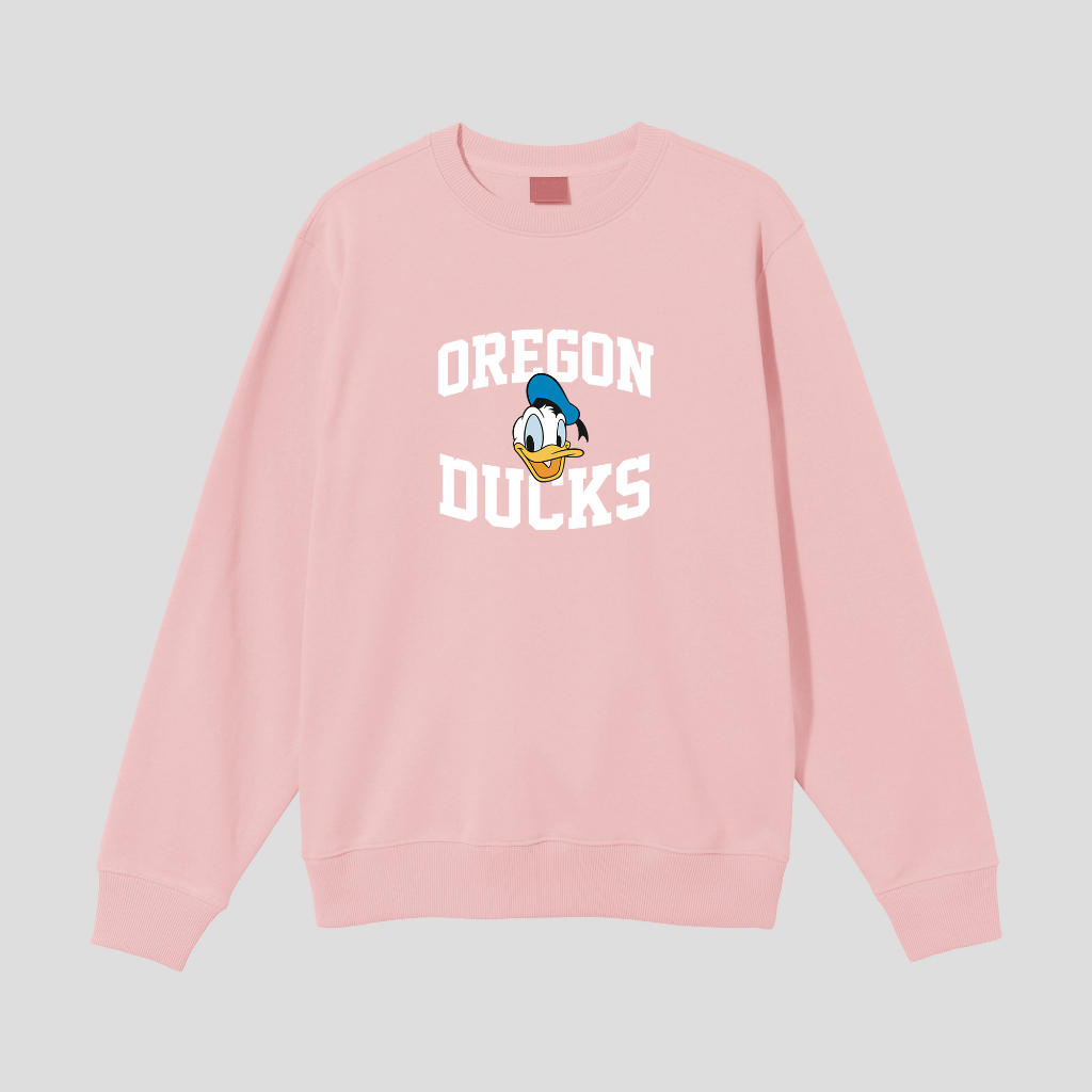 OREGON DUCK SWEATER CREWNECK PRIA WANITA Size M-XXL