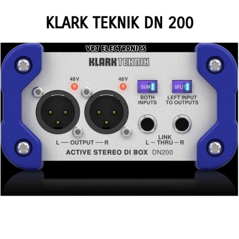 Direct Box Active KLARK TEKNIK DN-200 / DN200