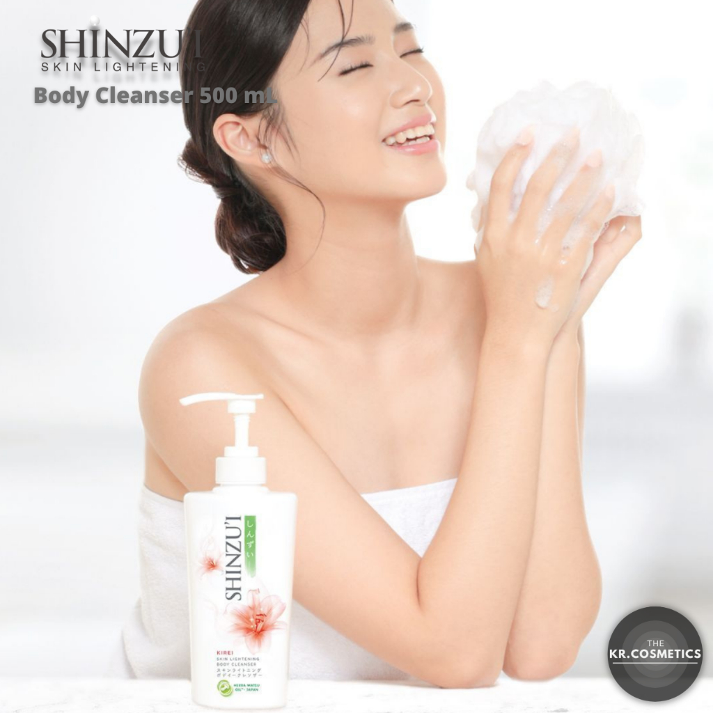 Shinzui Shinzu'i Skin Lightening Body Cleanser sabun cair besar 500ml