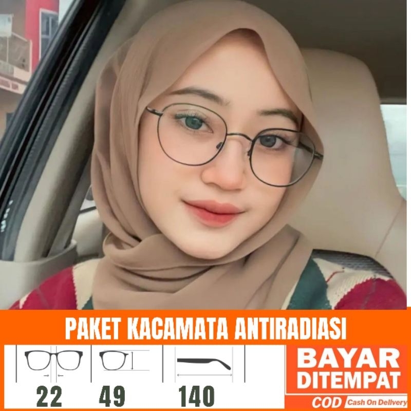 Frame Kacamata 2261, Gratis Lensa Minus ,Kacamata Antiradiasi, Kacamata Korea