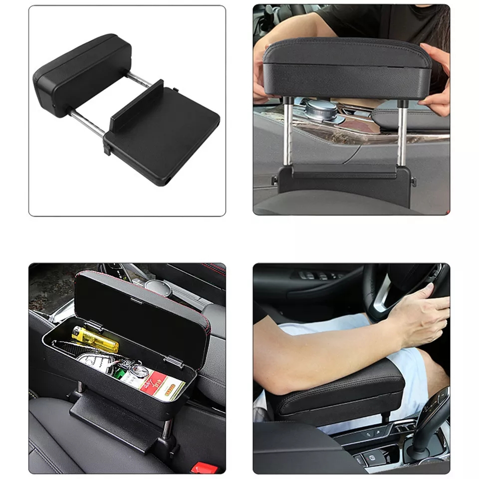 Arm rest universal console box car seat gap bantalan tangan organizer mobil