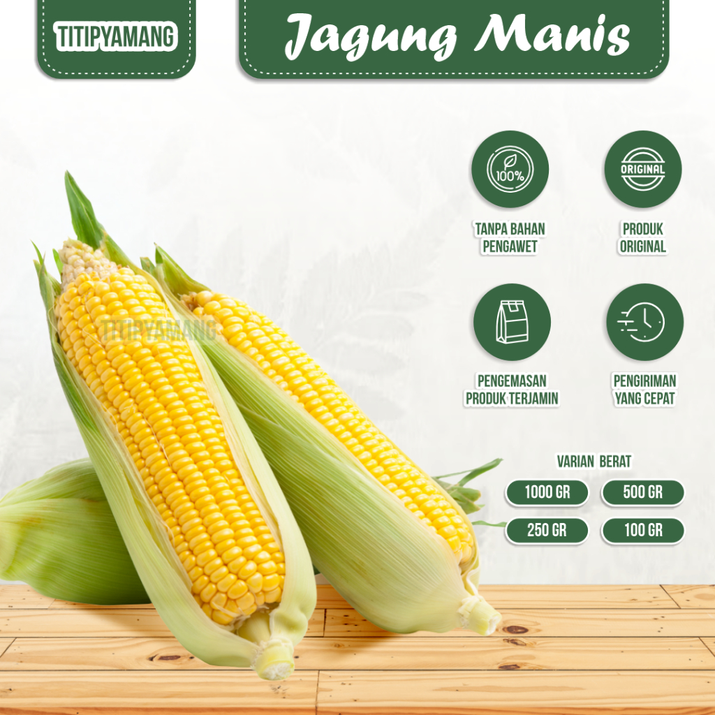 

Jagung Manis | Sweet Corn Fresh