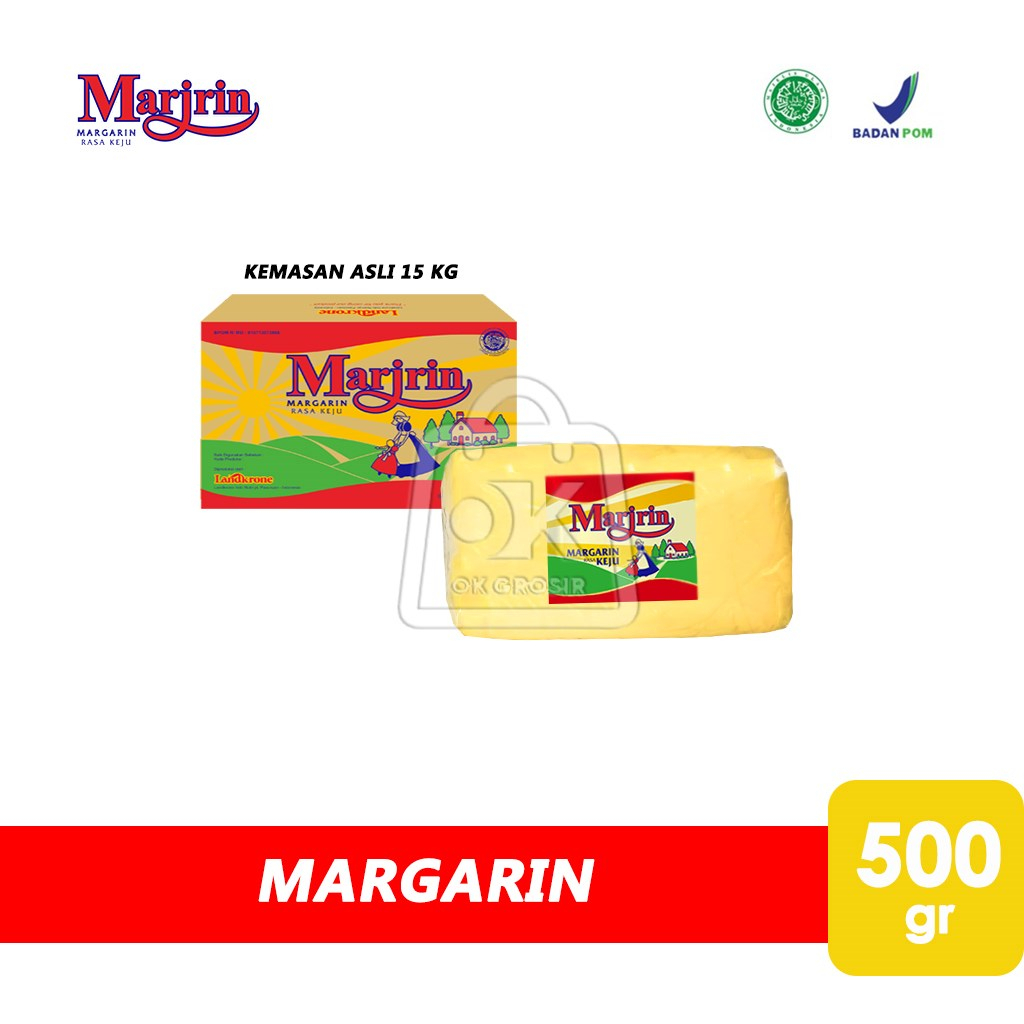 

Margarin Rasa Keju MARJRIN / Cheese Margarine (500 gr)