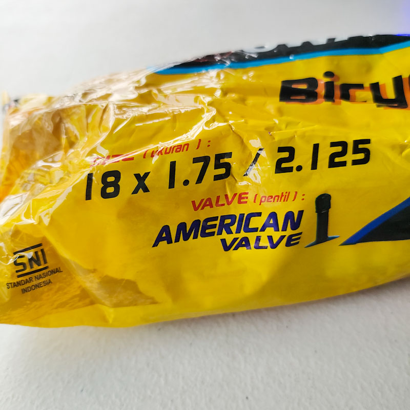 Ban Dalam Swallow 18 x 1.75/2.125 AV Schrader Pentil Motor Sepeda Anak