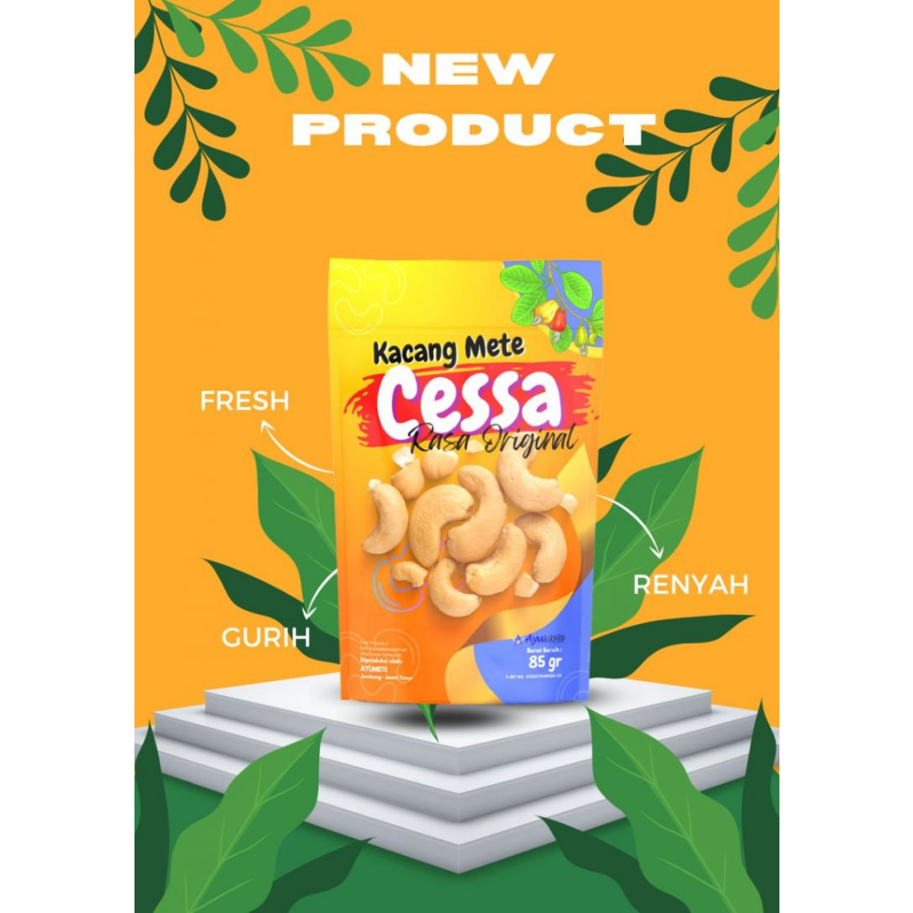 

Kacang Mete Cessa Rasa Original 85 g