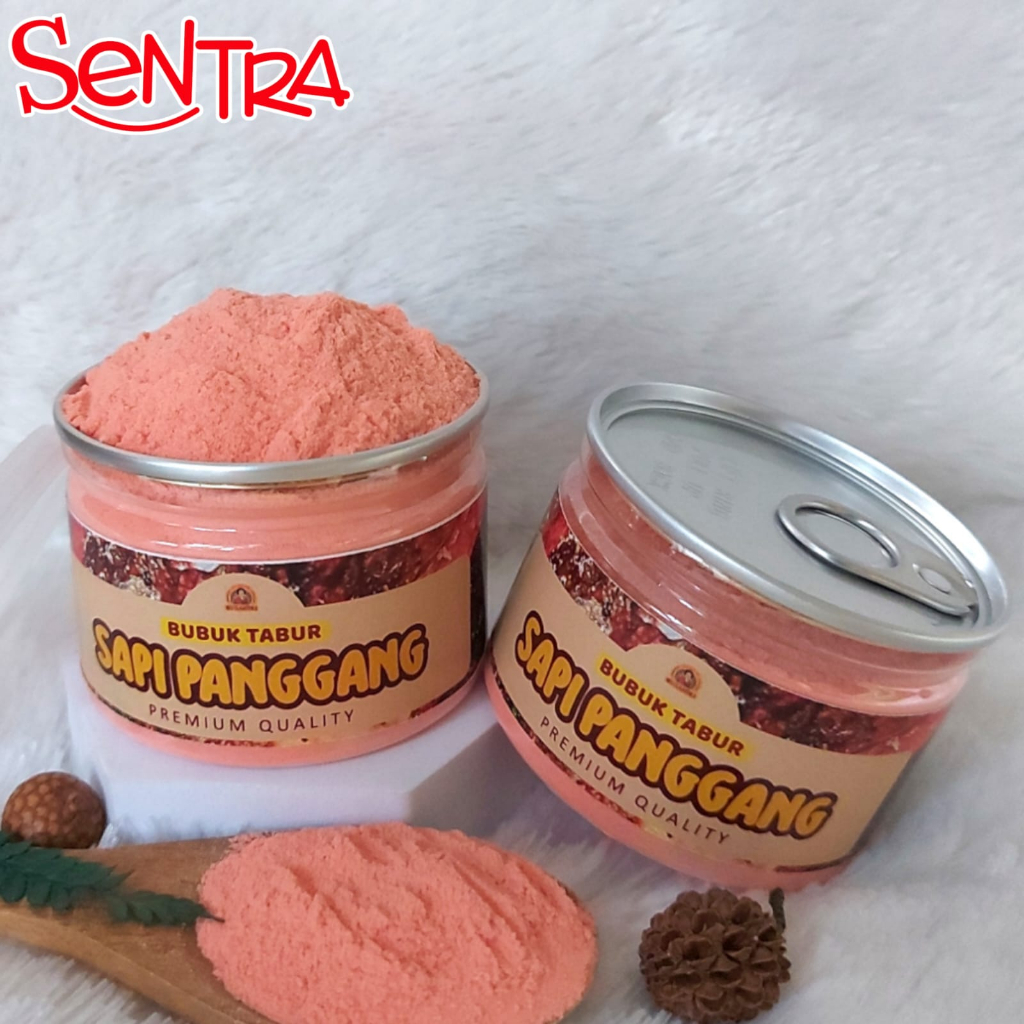 

Bumbu Tabur Sapi Panggang Bubuk Tabur Snack Premium Kemasan PETCAN