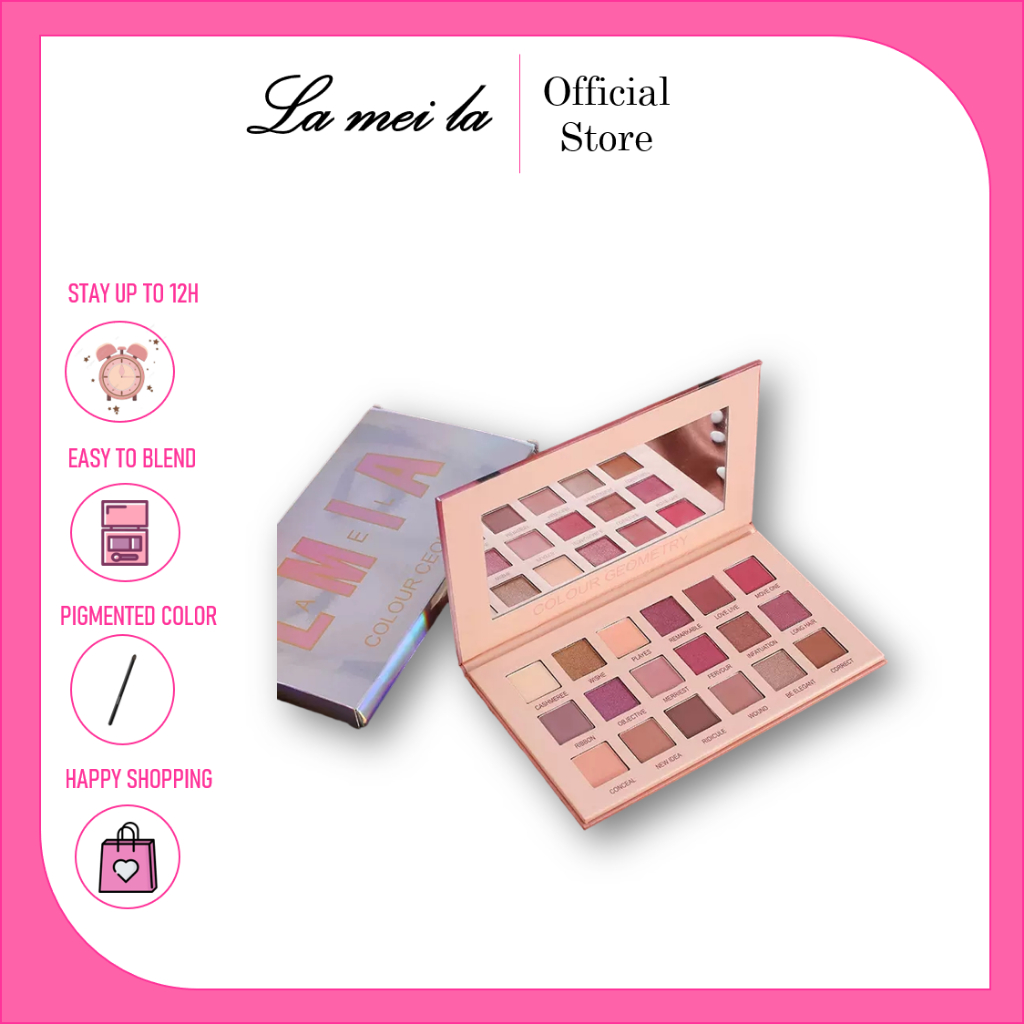 Lameila Eyeshadow 18 warna premium LM 5037