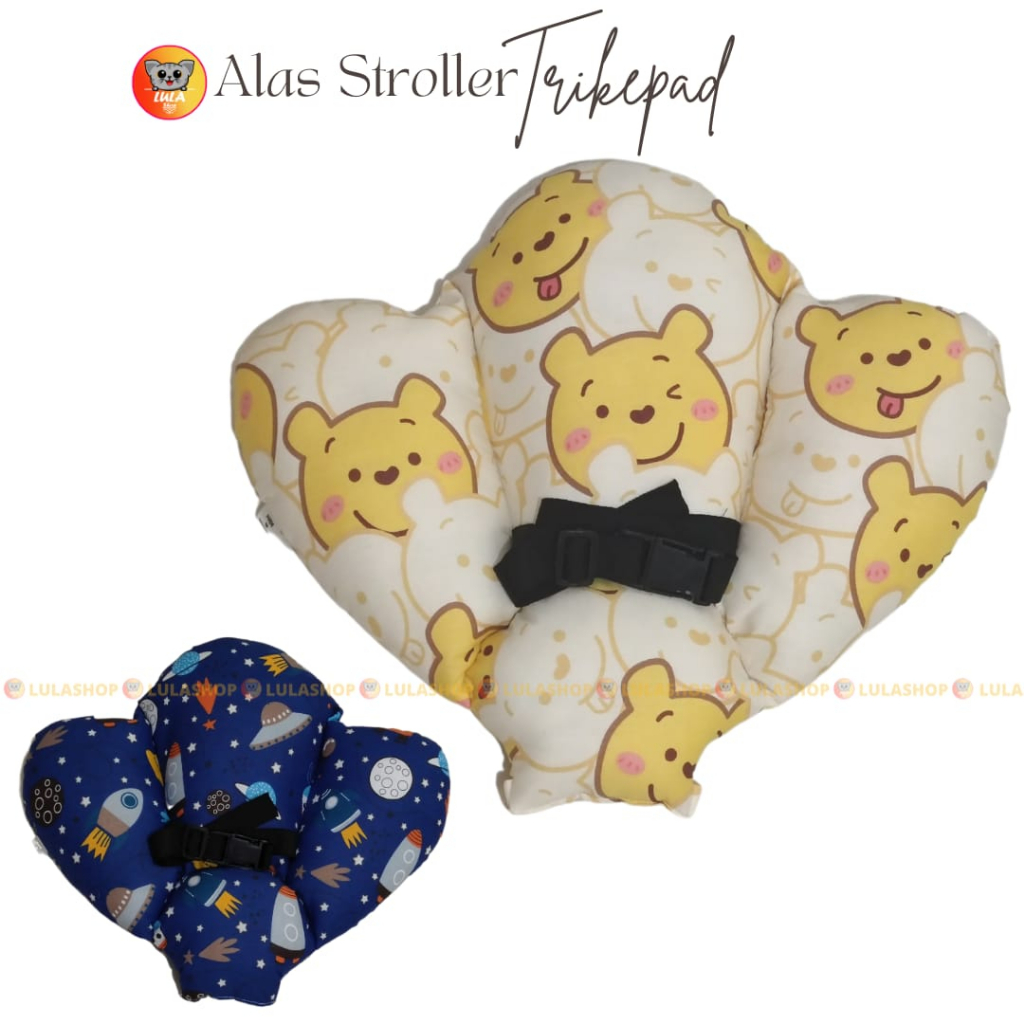 Alas Stroller Segitigia / Alas Stroller Mini / Trike Pad / alas stroller bayi / alas stroller