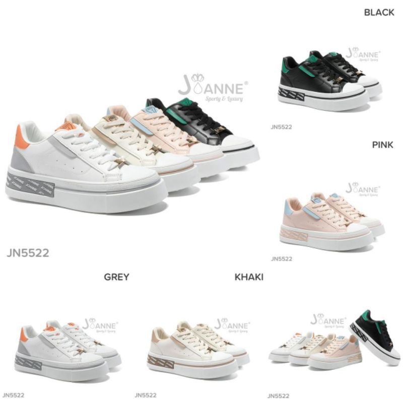 JOANNE Casual Sport Sneakers Shoes #JN5522 ORIGINAL