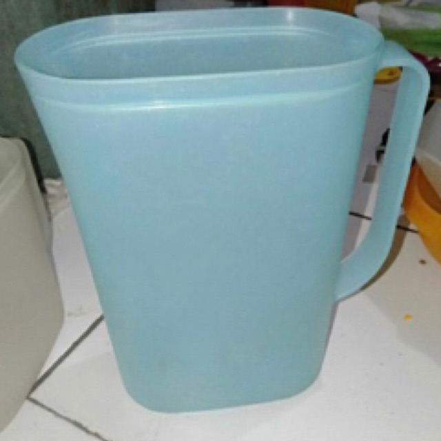 BASE TEKO 2 liter tanpa tutup tupperware second ,  base tupperware murah