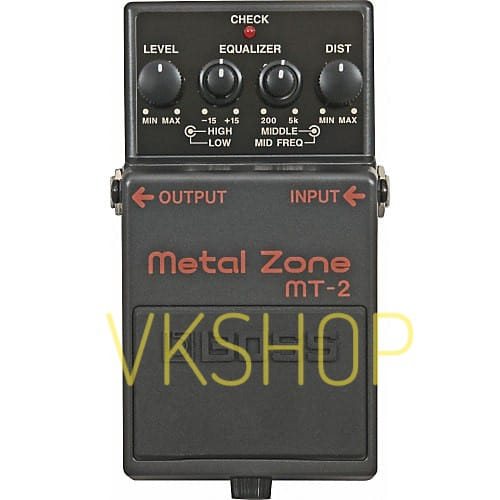 Efek pedal gitar BOSS Metal zone MT2 / BOSS MT 2