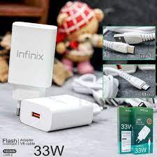 (ba) Charger Merk Infinix Qualcomm 33W Fast Charging Ori 100%