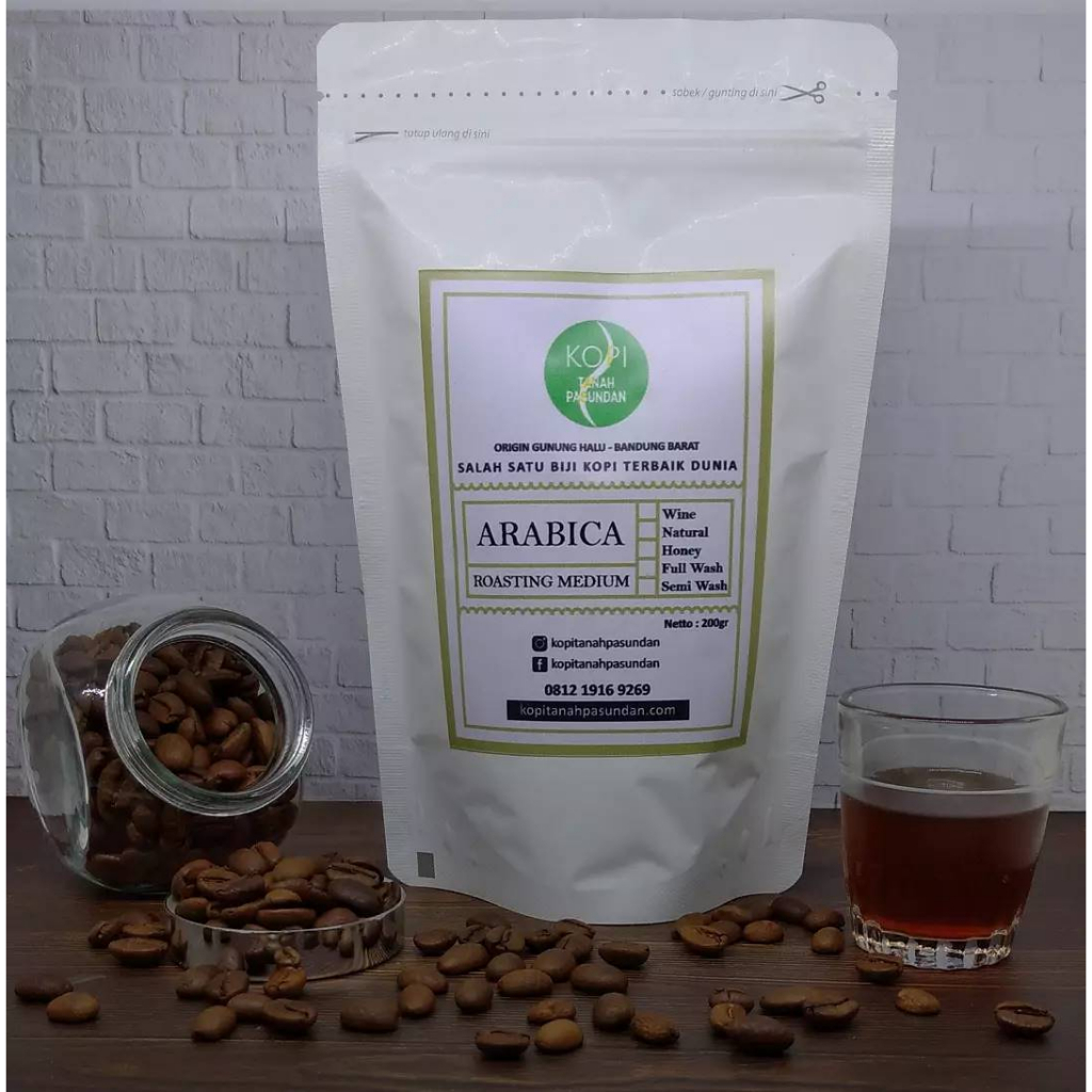 

KOPI GUNUNG HALU ARABIKA WINE BUBUK 200 Gr | KOPI BUBUK ARABIKA WINE | ARABICA SPECIALTY COFFEE | KOPI TANAH PASUNDAN