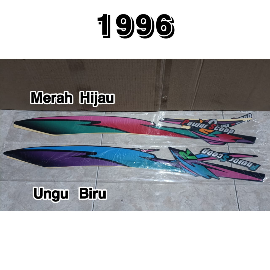 Striping stiker yamaha alfa 1996