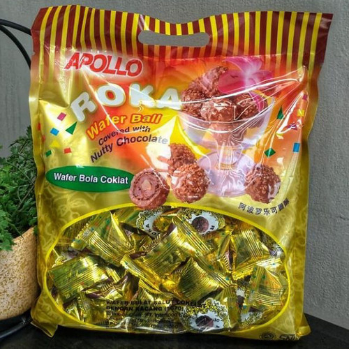 

❤TERBARU Roka Apollo Wafer Ball Coklat Impor / Roka Apollo Coklat Wafer Ball Kemasan