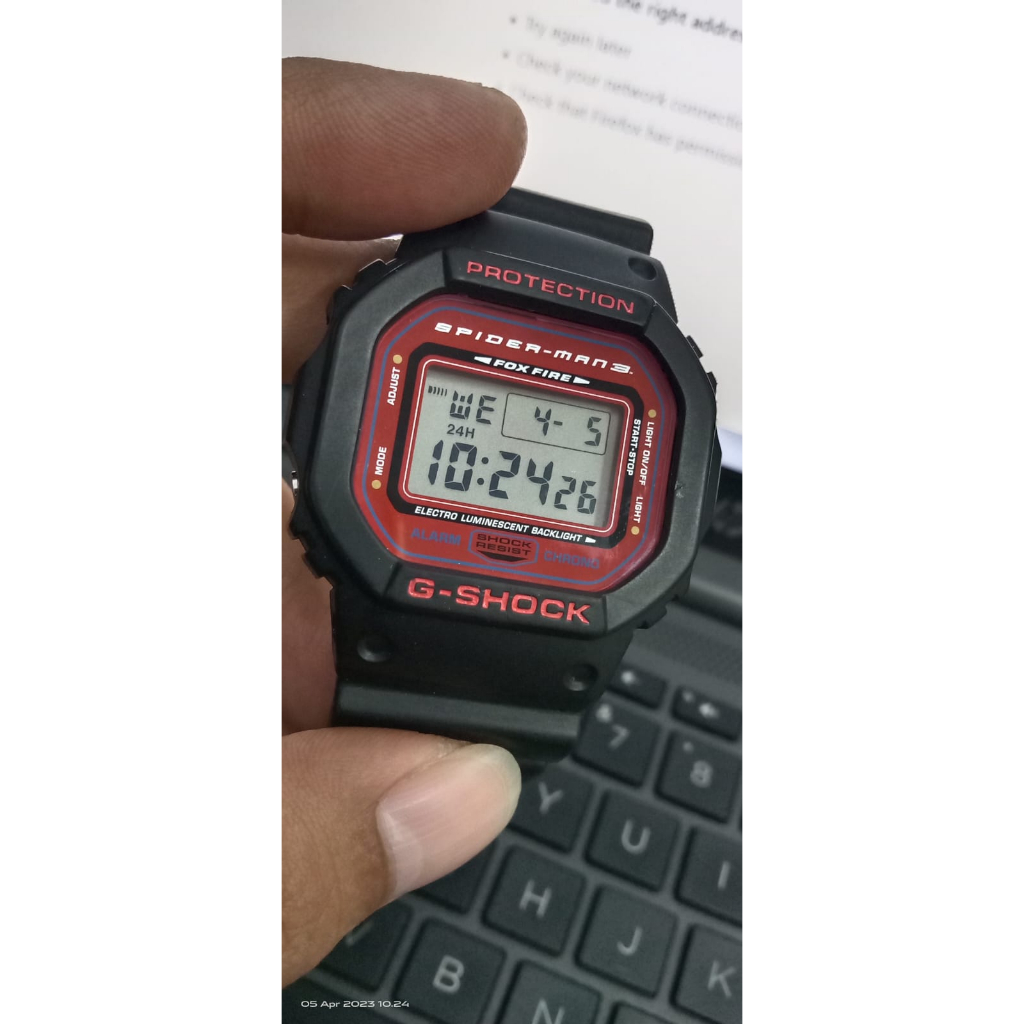 G-shock DW-5600VT Spiderman