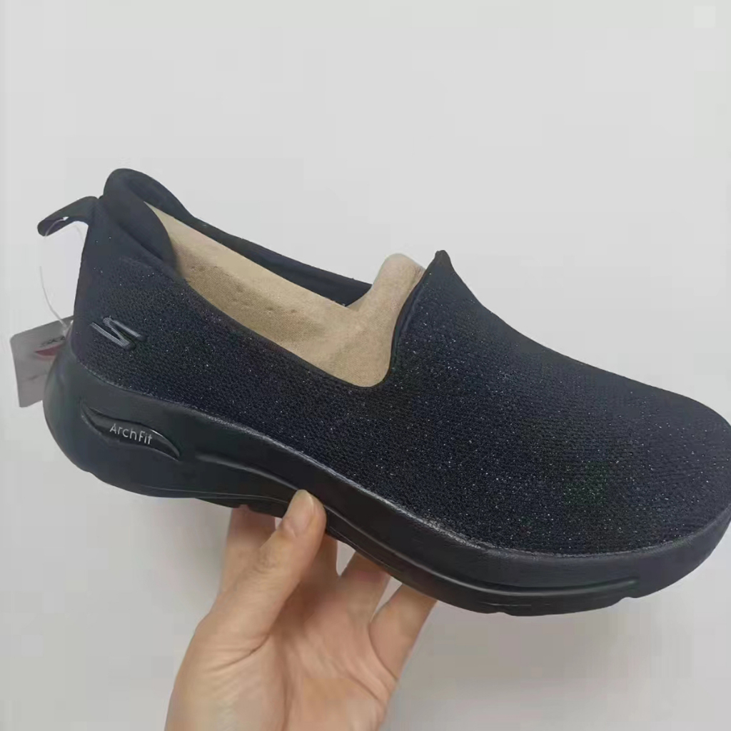 SKECHERS sepatu sneakers wanita tanpa shoes wanita slip sepatu kasual lari