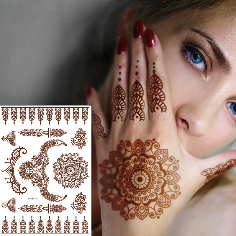 Henna Instan Maroon Hena Tatoo Tattoo Pengantin Hena Wedding