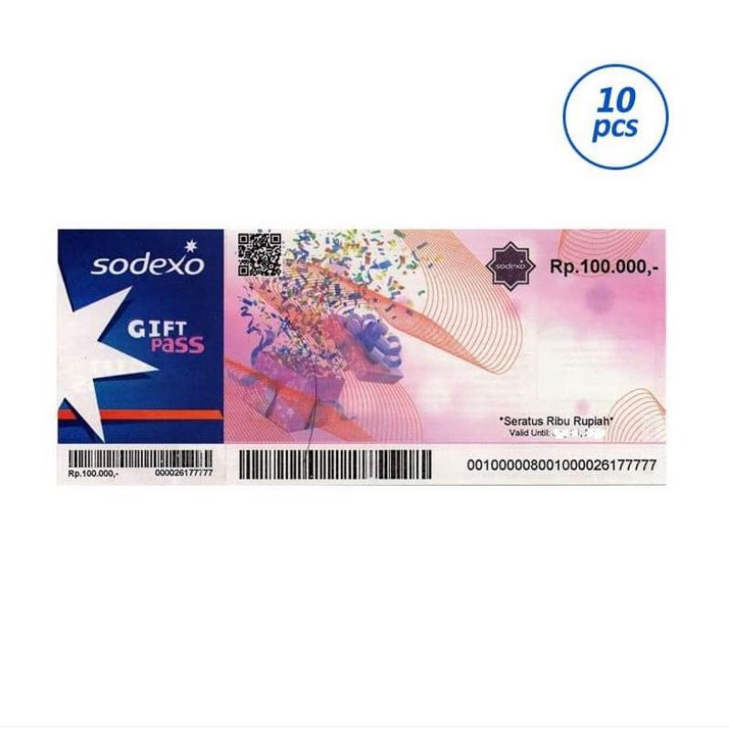 VOUCHER BELANJA SODEXO 100K