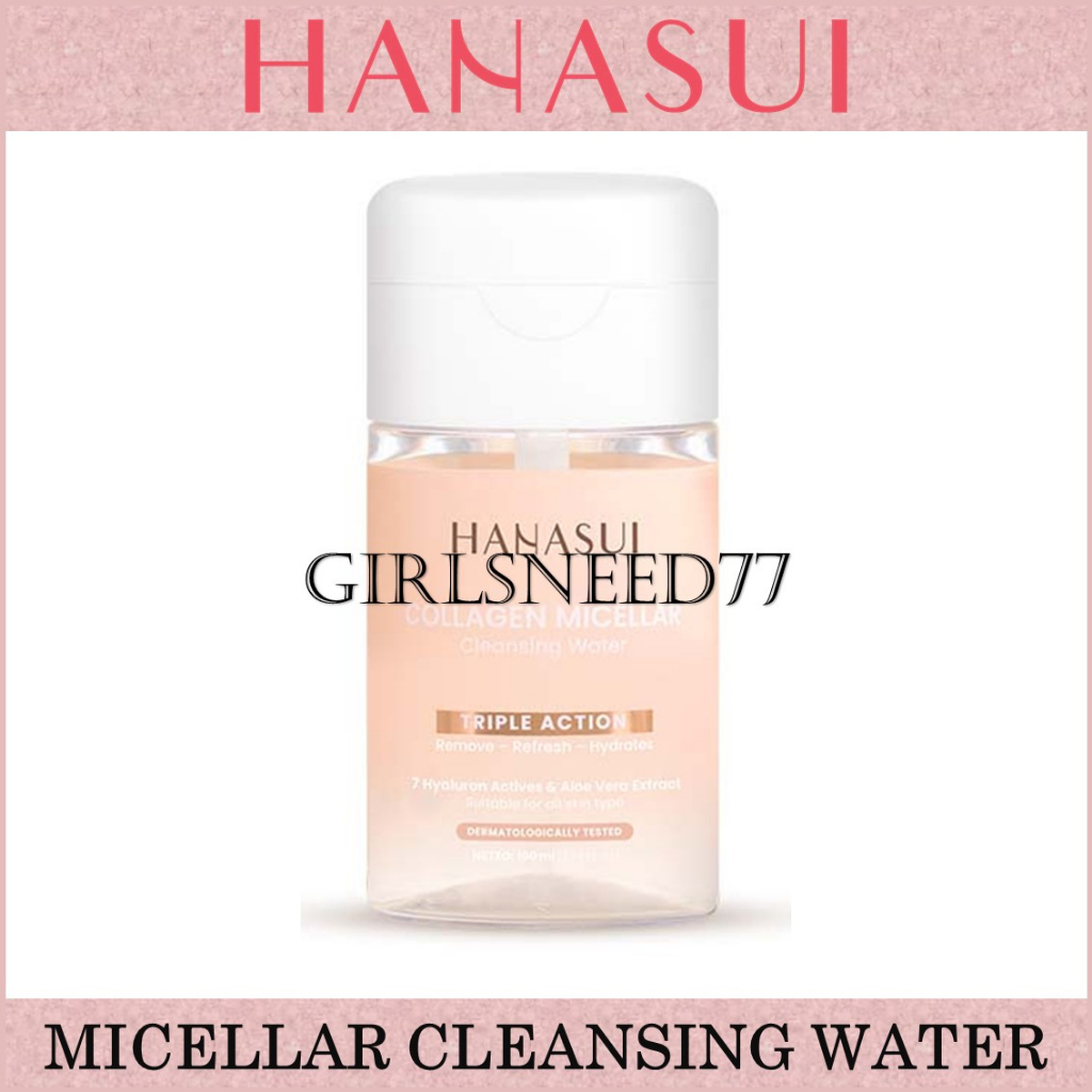 Hanasui Collagen Micellar Cleansing Water Girlsneed77