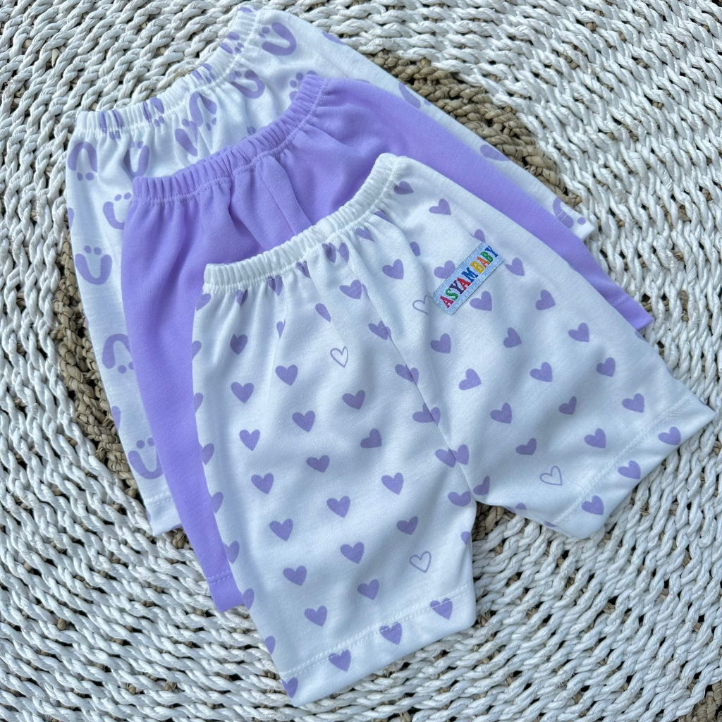 3 PCS Baju Lengan Pendek Bayi Bayi Atasan Bayi Baju Newborn Baju Bayi Baru Lahir Gift Bayi Hadiah Lahiran Bayi baju bayi lengan Pendek DNW BABY