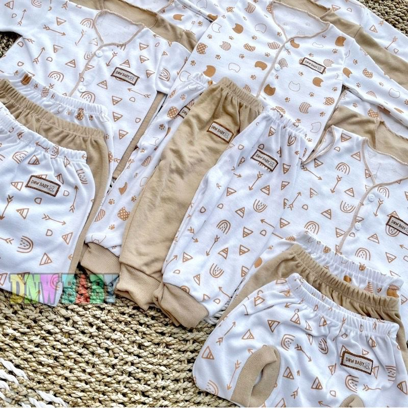 18 PCS Baju Bayi Celana Bayi Setelan Bayi Baju Bayi Newborn Baju Bayi Baru Lahir Baju Bayi Kekinian