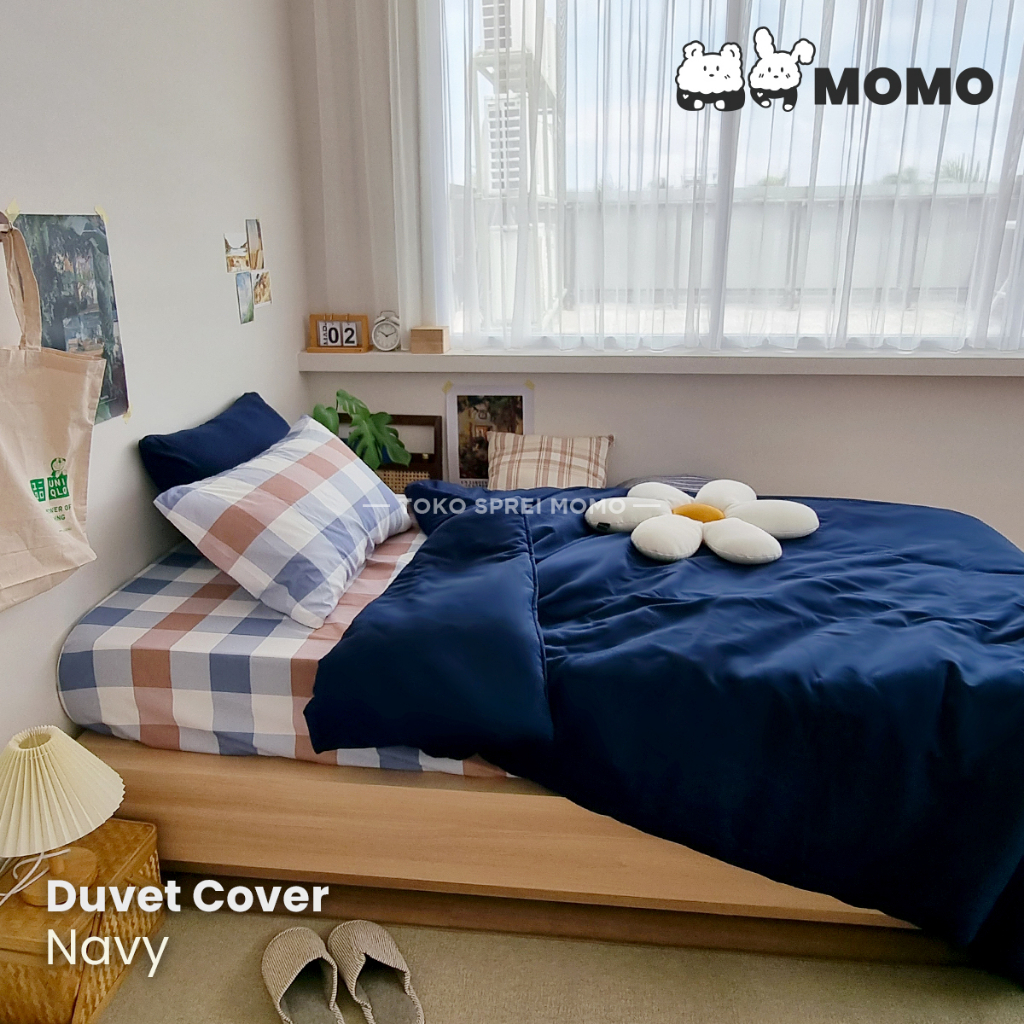 Quilt / Duvet Cover - Size Double - Bahan Microtex - Seri 01 - [SPREI MOMO]