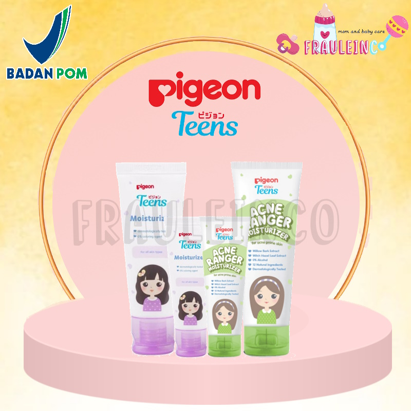 *FRAULEINCO* PIGEON Teens Moisturizer For All Skin Types 20ml 50ml / moisturiser remaja