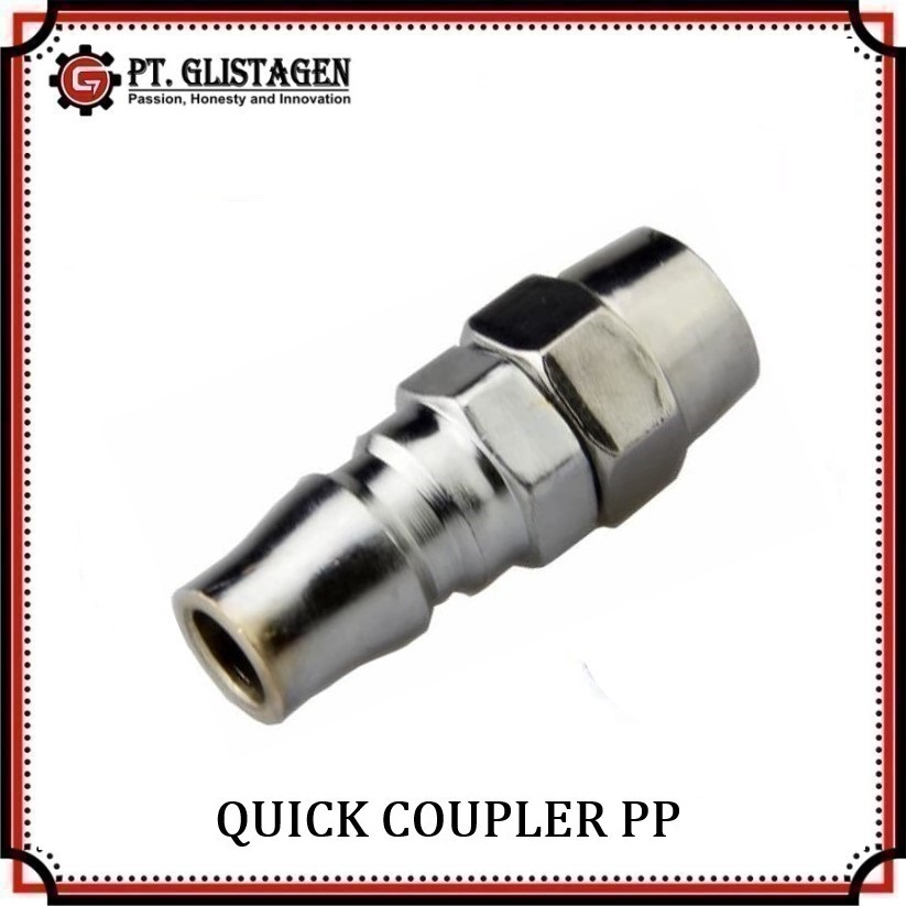 Quick Coupler PP ( 20,30,40 ) Sambungan Selang Kompresor Recoil Cuk PP