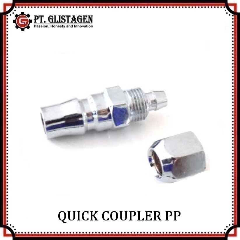 Quick Coupler PP ( 20,30,40 ) Sambungan Selang Kompresor Recoil Cuk PP